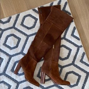 DVF Suede Boots